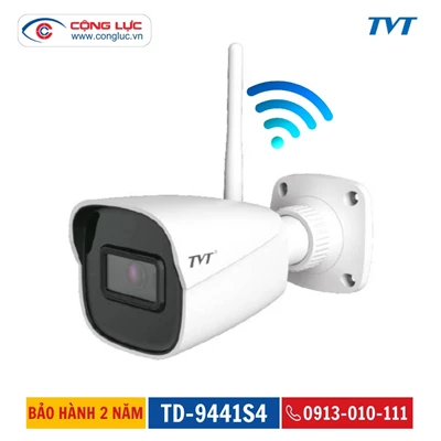 Camera IP Wifi TVT 4MP TD-9441S4 
